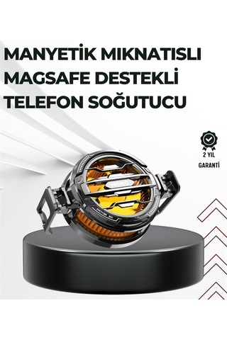 Telefon Soğutucu Led Işık Efektli Power Aparatlı Sessiz Ve Taşınabilir Model