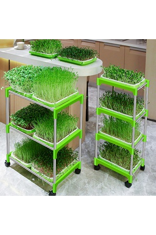 Suofeng Ev Bahçesi İçin Topraksız Fide Tohumluk, Isı Saklama Kapağı, Pp Malzeme, Hava Delikleri, Fide Canlılığı Artırıcı Sebze Yetiştirme Tepsisi