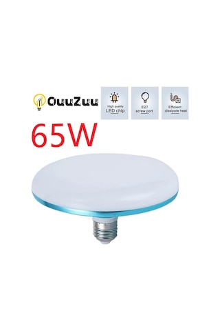 Beyaz  Ampul E27  Lamba Süper Parlak 12w 15w 20w 30w 45w 65w Ufo 220v  Masa Lambaları12w