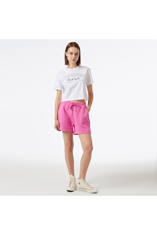 United4 Unıted4 Essentials Kadın Pembe Şort Düz 24uwes Pembe