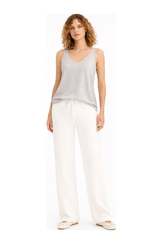 Fashion Friends Regular Fit V Yaka Simli Atlet Bayan Atlet 26y0292k1 Gri