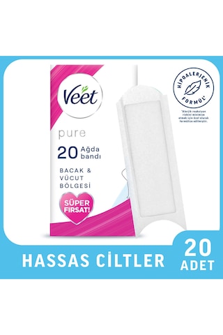 3 Adet Veet Pure Ağda 20'li
