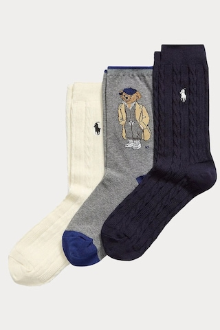Polo Ralph Lauren 3'lü Erkek Çorap 455982948001 Çok Renkli