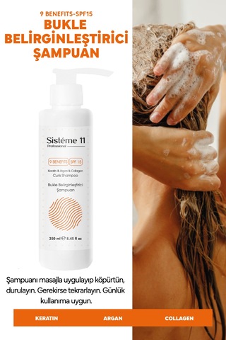 Sisteme 11 Bukle Belirginleştirici Şampuan 250 Ml