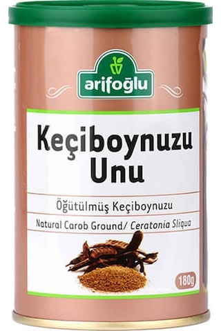 Arifoğlu Öğütülmüş Keçiboynuzu Unu Teneke 2 x 180 G