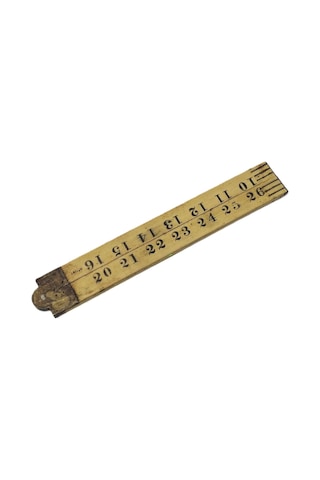 Rabon Boxwood Antika Katlanabilir Ahşap Metre 35 İnç 003 0.004 M - 0.012 M