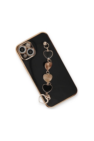 Northcity Apple Uyumlu Apple iPhone 14 Kılıf Esila Silikon - Siyah
