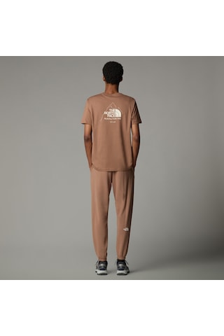 The North Face M Biner Graphic 4 Tee Erkek T-shirt-31193 Kahverengi