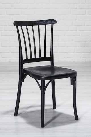 Violet Home Mutfak Sandalyesi 4 Adet Siyah