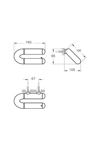 VitrA Liquid A44565 Tuvalet Kağıtlığı, Krom
