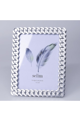 Selim 15 x 20 CM Florence Çerçeve Gümüş