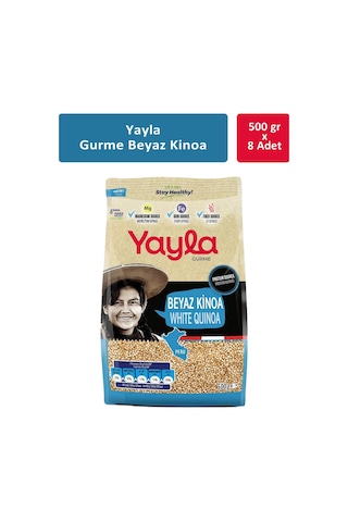 Yayla Gurme Beyaz Kinoa 8 x 500 G