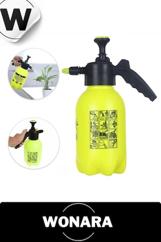 Ergonomik Ayarlanabilir Basınçlı Püskürtmeli 2 Litre Profesyonel Bahçe Araç Temizleme Pompası