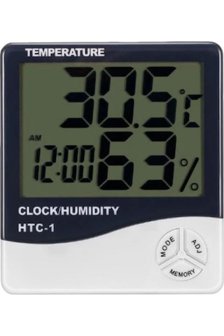4d Master Termometre Dijital Sıcaklık Ve Nem Ölçer Thr373x