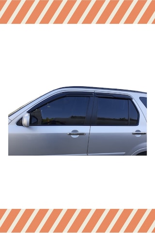Honda Cr-V 1996-2002 Modellerine Özel 4'lü Mügen Tip Cam Rüzgarlığı