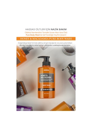 Kundal Basil & Citrus Pure Body Wash 500 ML