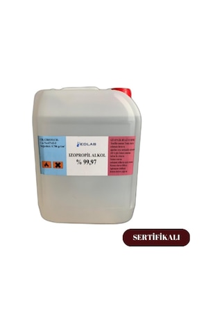 Edlab Izopropil Alkol %99.97 5 L Edlab Izopropil Alkol %99.97 5 L