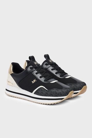 Michael Kors Logolu Sneaker Ayakkabı 43t6rnfs1d001 Bayan Ayakkabı 43t6rnfs1d 001 Siyah