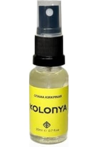 101 Dalmaçyalı Otama Kırkpınar Doğal Ferahlatıcı Limon Otlu Kolonya 20 Ml Acı Kahverengi