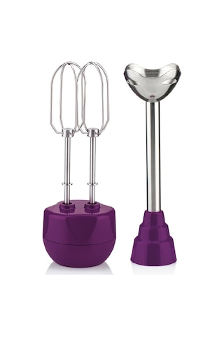 Goldmaster Gm-7240M Yasemin Blender Seti Mor