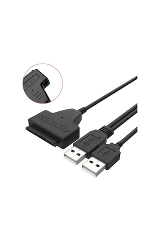 4543 Usb 2.5 3.5 İnç Sata Ssd Hdd Hard Disk Çevirici Dönüştürücü