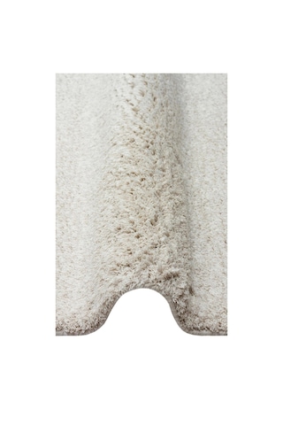Hoom Rugs Shaggy 1006 L. Stone Modern Shaggy Halı Kemik