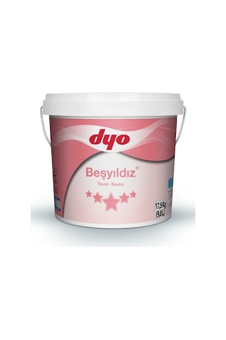 Dyo Beşyıldız Tavan Boyası 10 KG Beyaz