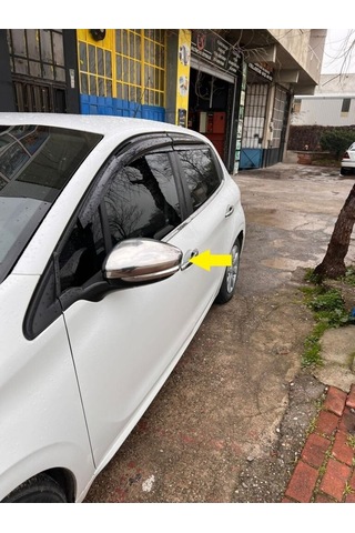 Peugeot 2008 Krom Ayna Kapağı 2 parça 2013-2018 arası P.Çelik