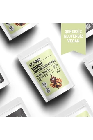 Hurmalab Şekersiz Çikolata Kaplı Ceviz 50g 50 G