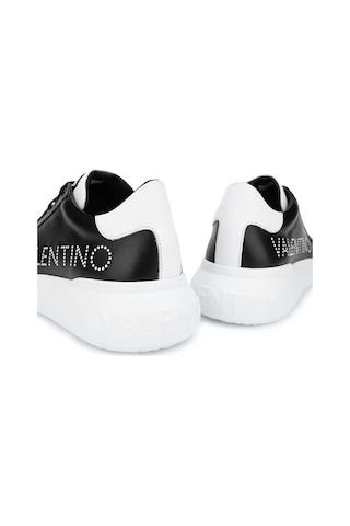 Mario Valentino Unisex Hakiki Deri Siyah Sneakers & Spor Ayakkabı 1040 95b2302 Ayk Y24 Black/whıte Beyaz - Siyah