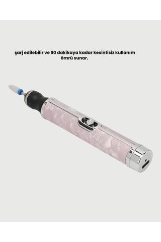 Northcity Ergonomik Saplı 20.000 Rpm Hız Kontrollü Manikür Pedikür Makinesi