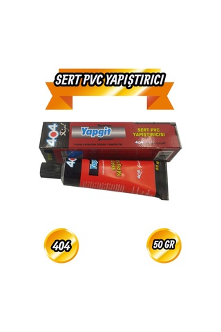 404 Sert Pvc Yapıştırıcı 50 Gr