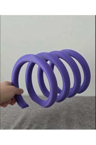 Şık Danimarka Pastel Renkli Sarmal Kitaplık Retro Spiral Stand