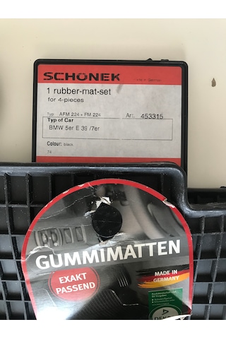 Bmw E38 E39 Schonek Paspas 453315 Siyah Germany -