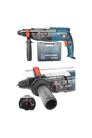 Bulldozer GT3200 Watt Kırıcı Delici 5 Joul Sjs Metal Dişli Şanzım