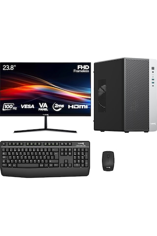 Turbox TX9053 i5-13400F 16 GB 512 GB SSD GT730 23.8" Free Dos Oem Paket Masaüstü Bilgisayar