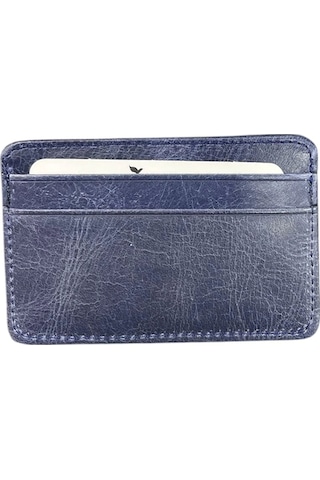 Karali Deri Oval Kartlık Dizme Küçük Crazy Lacivert K610-4 Lacivert