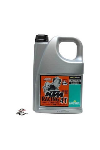 Motorex Ktm Racing 4t Sae 20W60 Yağ 4lt