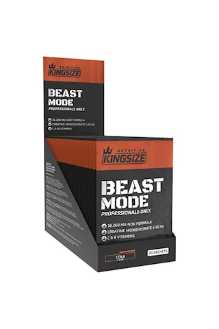 Kingsize Nutrition Beast Mode 21 Gr 20 Saşe - Kola