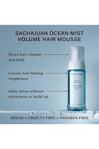Sachajuan Ocean Mist Volume Hair Mousse Saç Köpüğü 150 ML