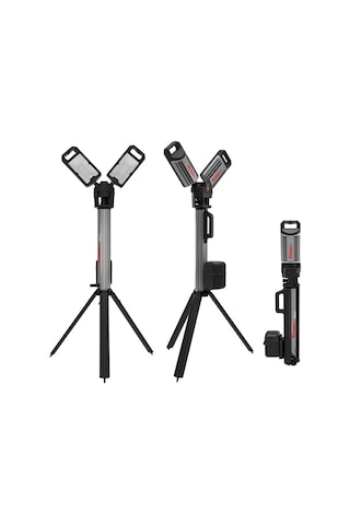 Kress Kuf09.9 20volt 2000/4500 Lümen Profesyonel Kule Tipi Teles Açık Gri