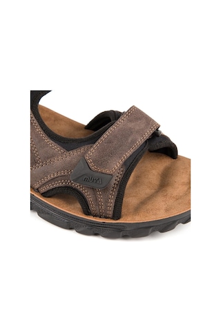 Muya Taurus Anatomik Erkek Sandalet Kahverengi 41 Kahverengi