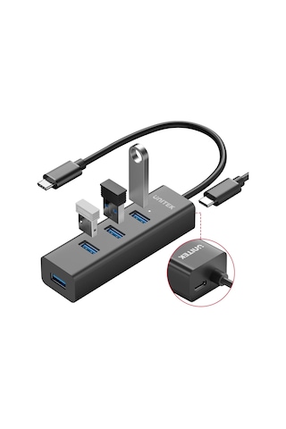 Unıtek Type-c To 4 Port Usb 3.0 + Type-c Y-3089z01