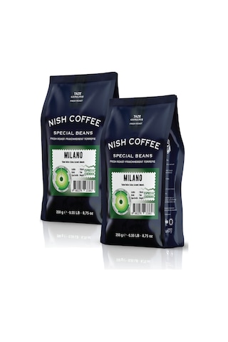 Nish Coffee Milano Espresso Çekirdek Kahve 2 x 250 G