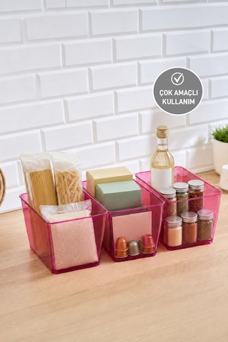 Selka Home Salve Küçük Boy Buzdolabı-Banyo Organizer Düzenleyici