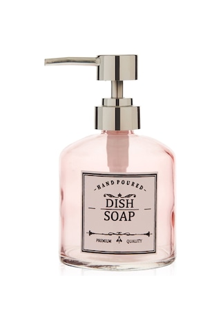 Perottii Dish Soap Cam Sıvı Sabunluk - Asorti - 13x9 Cm Çok Renkli