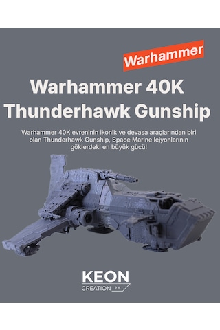 Warhammer 40k Thunderhawk Uzay Gemisi