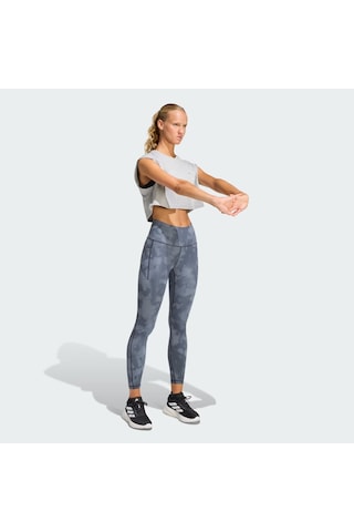 Adidas Adi365 Climacool Aop Running 7/8 Kadın Tayt C-adıkc4755b30a00 Mavi