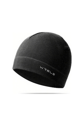 Jeemson Kış Runnerlar İçin Yumuşak Flizlı Şapka - Isı Saklama, Hava Geçirgenlik Ve Dirayetli Özellikli Spor Kaskı Siyah