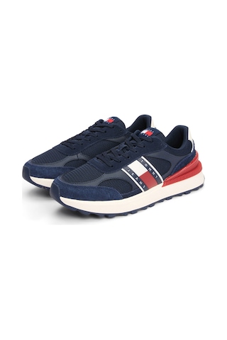 Tommy Hilfiger Tjm Technıcal Runner Ess Lacivert Erkek Sneaker 000000000102235573 Lacivert